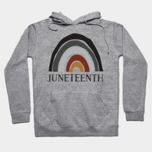 Juneteenth Rainbow Hoodie